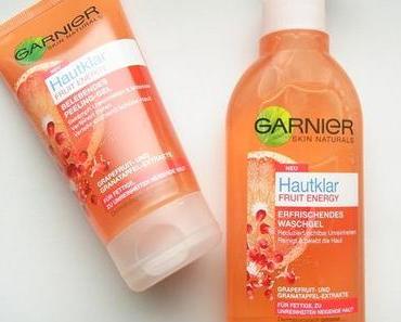 Neu von Garnier: Fruit Energy Reinigung mit Grapefruit- und Granatapfel-Extrakt