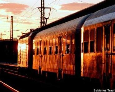 Sonnenuntergang am Hauptbahnhof