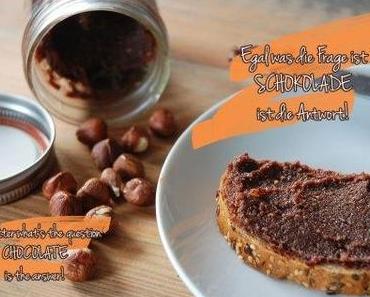 Schoko-Haselnuss-Aufstrich / Chocolate-hazelnut-spread