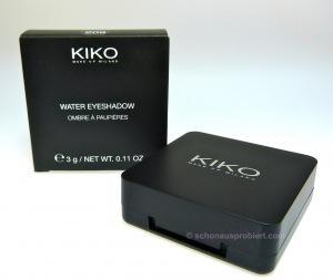 Review: KIKO Water Eyeshadow Lidschatten No. 209 Olive Green