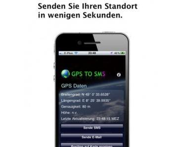 GPS to SMS – Sie und Ihre Freunde wissen immer, wo Sie sich befinden
