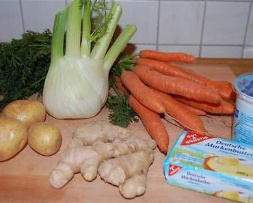 Karotten-Ingwer Suppe
