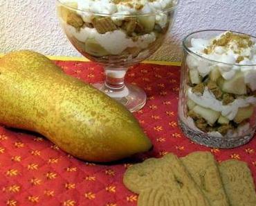Birnen-Spekulatius-Dessert