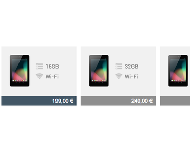 Google hat es getan: Ab sofort gibt es das Nexus 7 mit 16 GB zum Preis von 8 GB