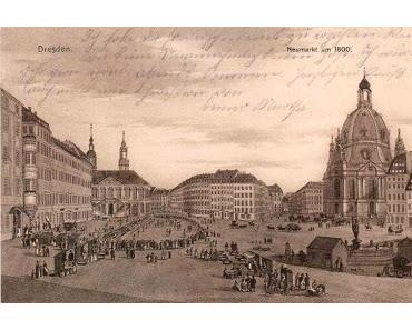 Der älteste Siedlungsort im Stadtkern Dresdens um 1800