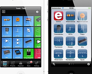 Praktisch: iPhone App für den Elektrobereich