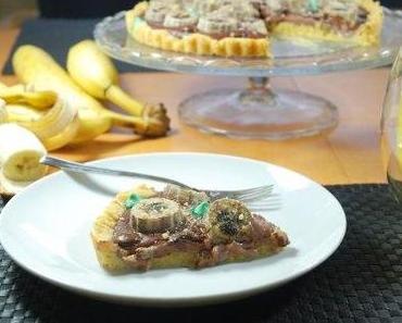 Schoko-Bananen-Tarte / Chocolate-Banana-Tarte