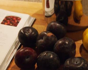 Plum Crumble - Pflaumenstreusel-Dessert