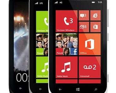 Die neuesten Windows Phone 8 Smartphones – Lumia 920, 822 & HTC X8