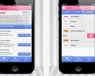 Gutscheinmagazin: Sichert euch mit der iOS-App attraktive Gutscheine