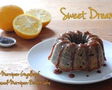 Mohn-Marzipan-Gugelhupf mit Orangensirup / Poppy seed-marzipan-bundt cake with orange syrup