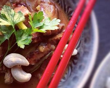 Panang-Curry mit Schweinefilet