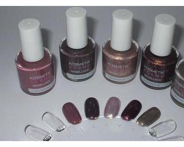 [Swatch] Kosmetik Kosmo Nagellacke - Brombadour, Binoctium, Sternenstaub, Drachenzunge, Silberbaum