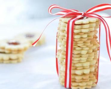 eatable christmas gifts: “linzer augen”