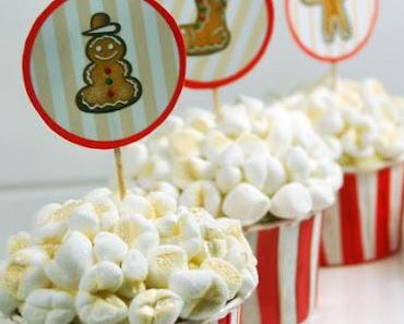 Popcorncupcakes zur Weihnachtsfeier von der "Partyerie“