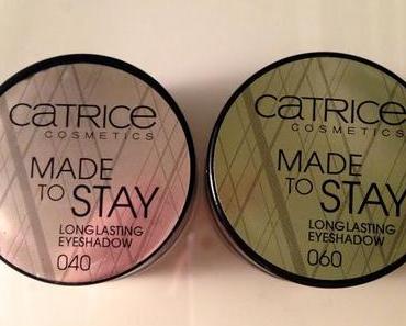 [Review] Catrice Made to stay Longlasting Eyeshadows