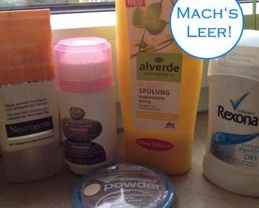 Mach's leer! im August