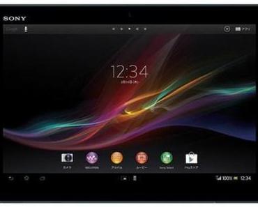 Sony Xperia Tablet Z: Sony kündigt das dünnste Tablet der Welt an