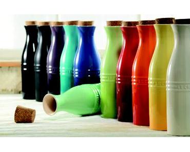 Bunte Karaffen von Le Creuset