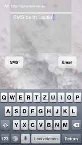 SMS beim Laufen – mit  kostenloser iPhone App