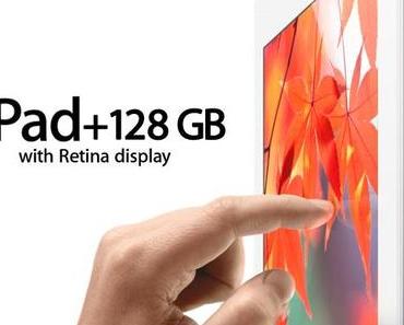 Mehr Speicherkapazität für Apple Produkte – iPad mit 128GB