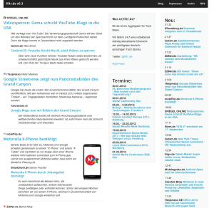 Filtr, 10000flies & Co.: Zeitalter der Aggregatoren