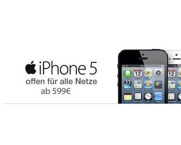 iPhone 5 günstig für nur 599€ kaufen