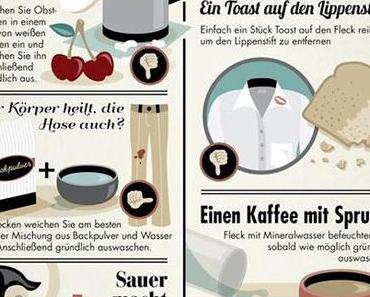 Fleckentipps für die gute Hausfrau