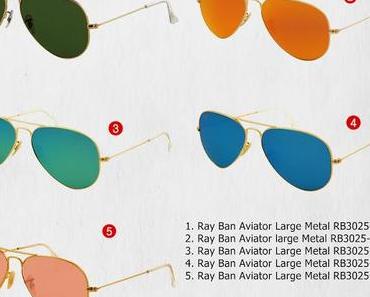Fashionfavorit für den Sommer: bunte Sonnenbrillen