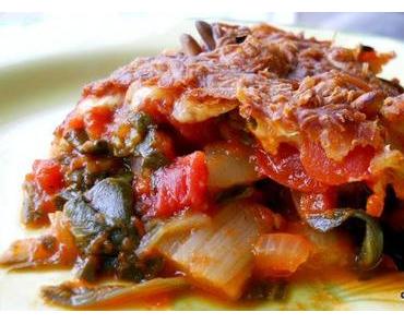 Mangold-Tomaten-Gratin...