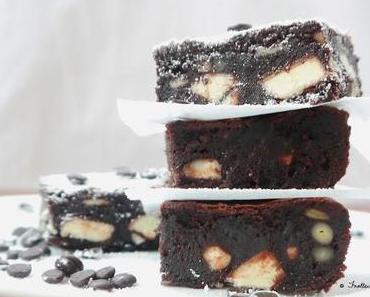 Brownies mit Pinienkernen