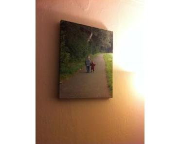 Fotoleinwand – kreatives Highlight für das Wohnzimmer