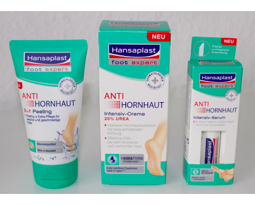 3 Phasen Pflege für die Füße.