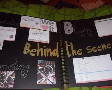 {Things about your life} Behind the scenes