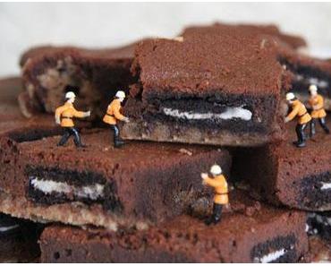 Sonntags ist Kaffeezeit- Slutty Brownies oder auch schlampige Brownies genannt