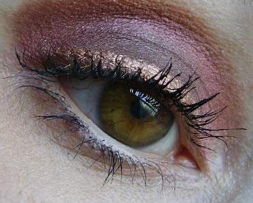 Augen Make-Up  Kupfer & Bordeaux
