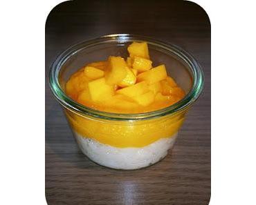 Exotik in der Frühstücksschüssel: Kokosmilchreis mit Mango