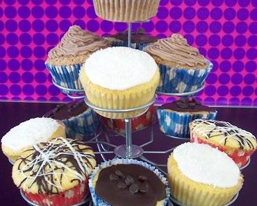 Muffins mit Süßigkeiten