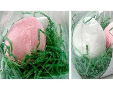 neues aus der kosmetikkonditorei / eier zum baden mit sheabutter & jasminduft