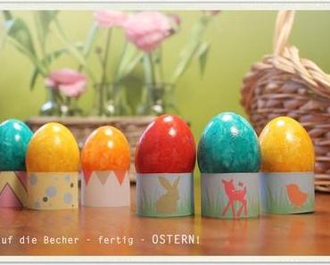 Eierbecher für die Osterfeierei