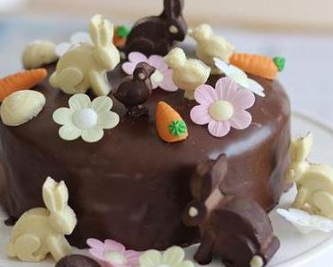 Sonntags ist Kaffeezeit - Osterschokoladenkuchen