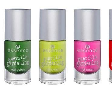 Preview: Essence "guerilla gardening" LE