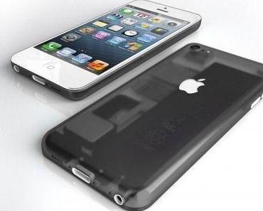 [Konzept] Günstigeres iPhone in verschiedenen Farben mit durchsichtiger Plastik-Rückseite