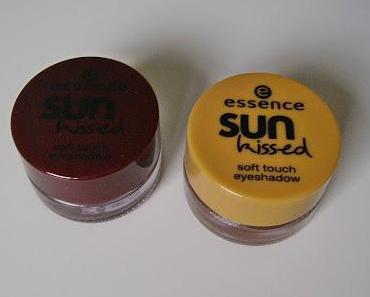 essence "sunkissed" soft touch eyeshadows