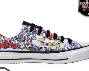 #Converse Chucks Green Day Dookie / American Idiot Music Collaboration High Tops