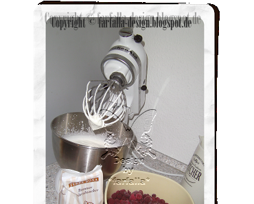 In den Topf geschaut * Himbeeren unter Knusperdecke