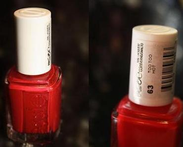 Essie "Too Too Hot" Review