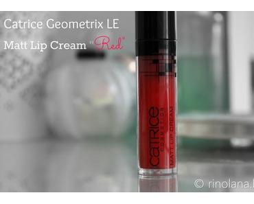 Catrice Geometrix LE: Matt Lip Cream "Red"