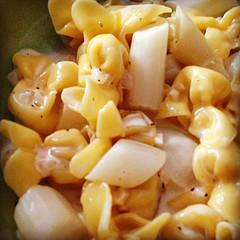 FIF - Pasta in Spargel-Weißweinsoße