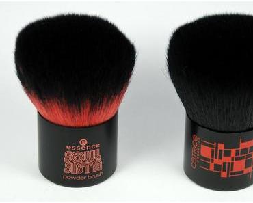 Kabuki-Vergleich: Catrice "Geometrix" vs. Essence "Soul Sista"